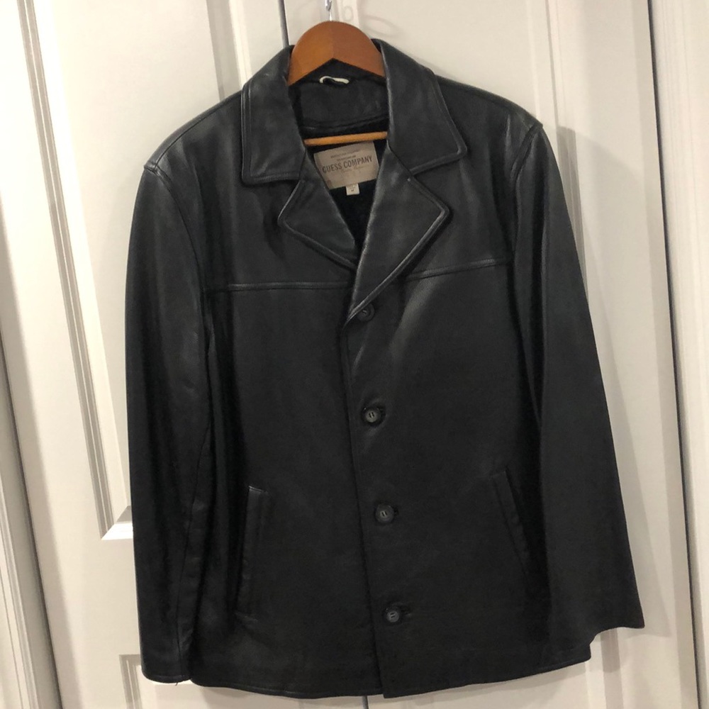 Guess leather jacket
